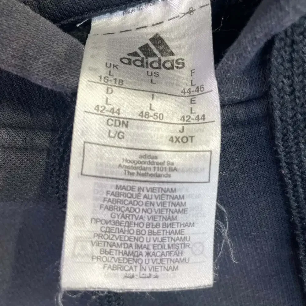 Adidas Black Pullover Hoodie LF Arrow Logo Number 27 Men’s Large